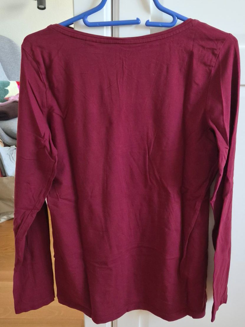 Esprit T-shirt: Esprit Langarmshirt weinrot L – Usato da Zürich venduto da c.line89 2