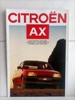 Brochure Citroen AX 1987 14TRS/14TZS (Suisse)