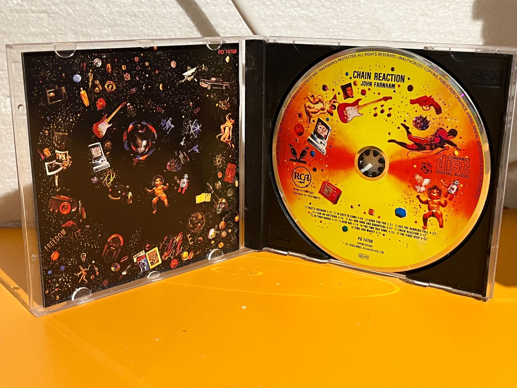 CD: John Farnham - Chain Reaction - HJ41C – Usato da Küsnacht ZH venduto da swisssales.net 2