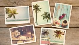 Persönliche und handgeschriebene Postkarte