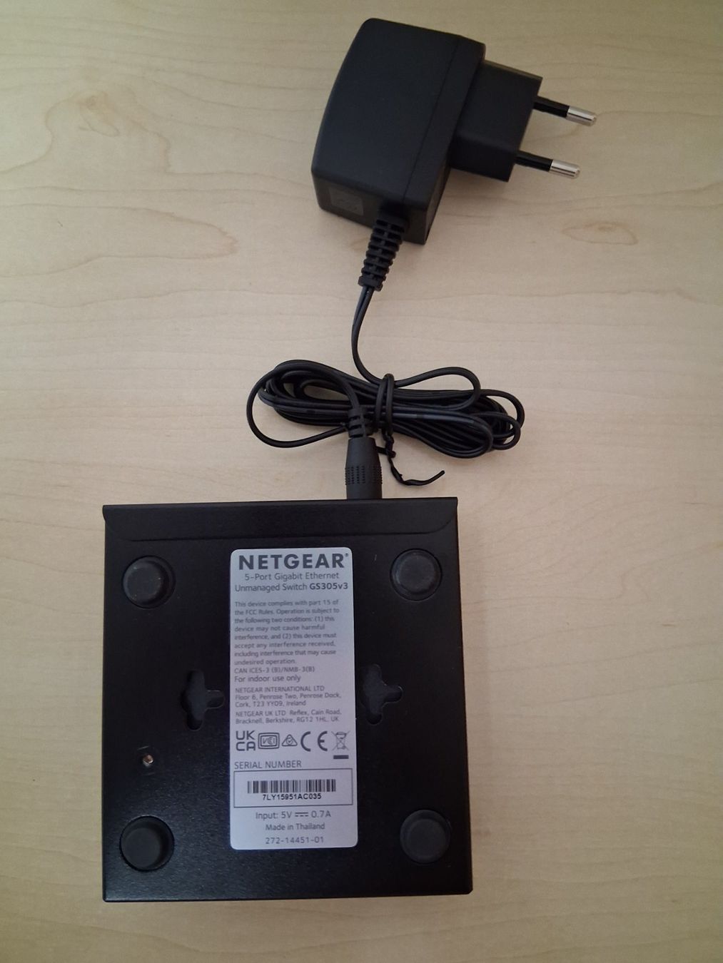 Netgear Modem & Router: NETGEAR 5-Port Gigabit Ethernet – Usato da Bonaduz venduto da Motz 1