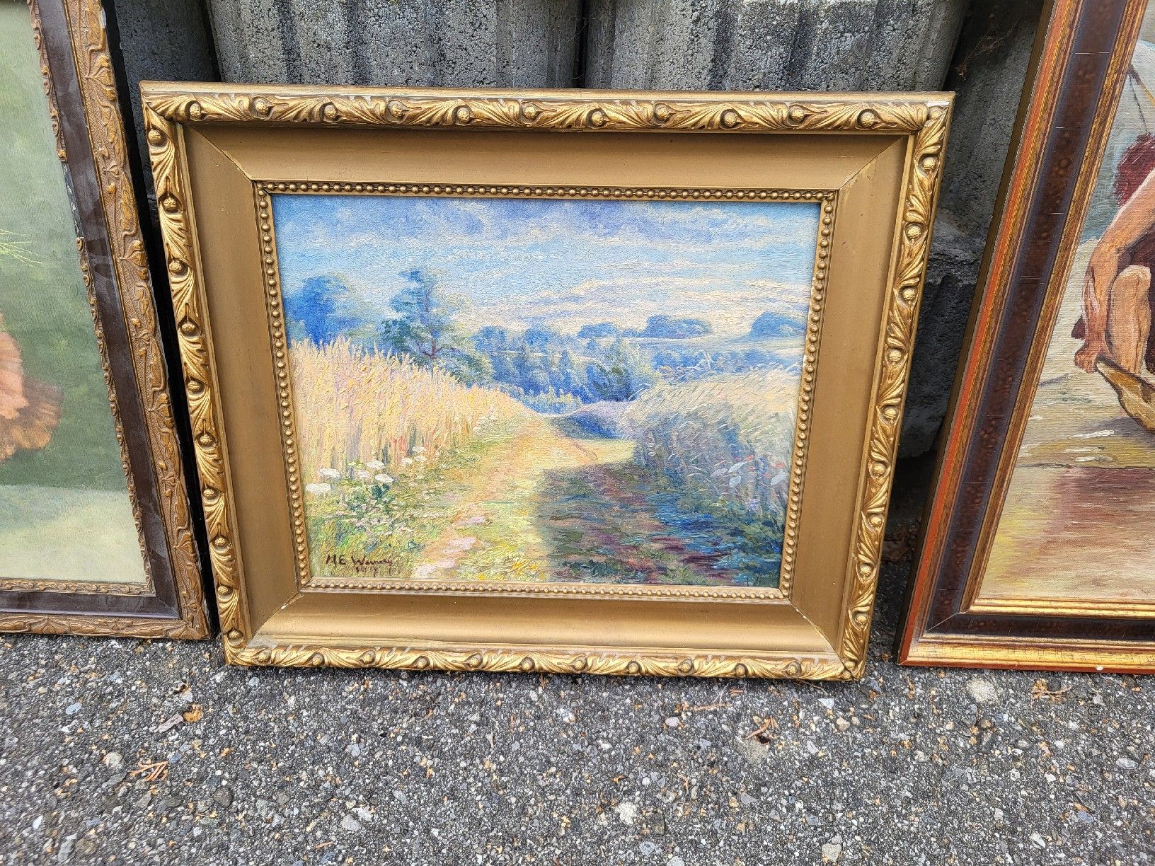 Dipinti: 1 lot de tableaux -  peintures - affiche – Usato da Bossonnens venduto da nafnaf2018 4
