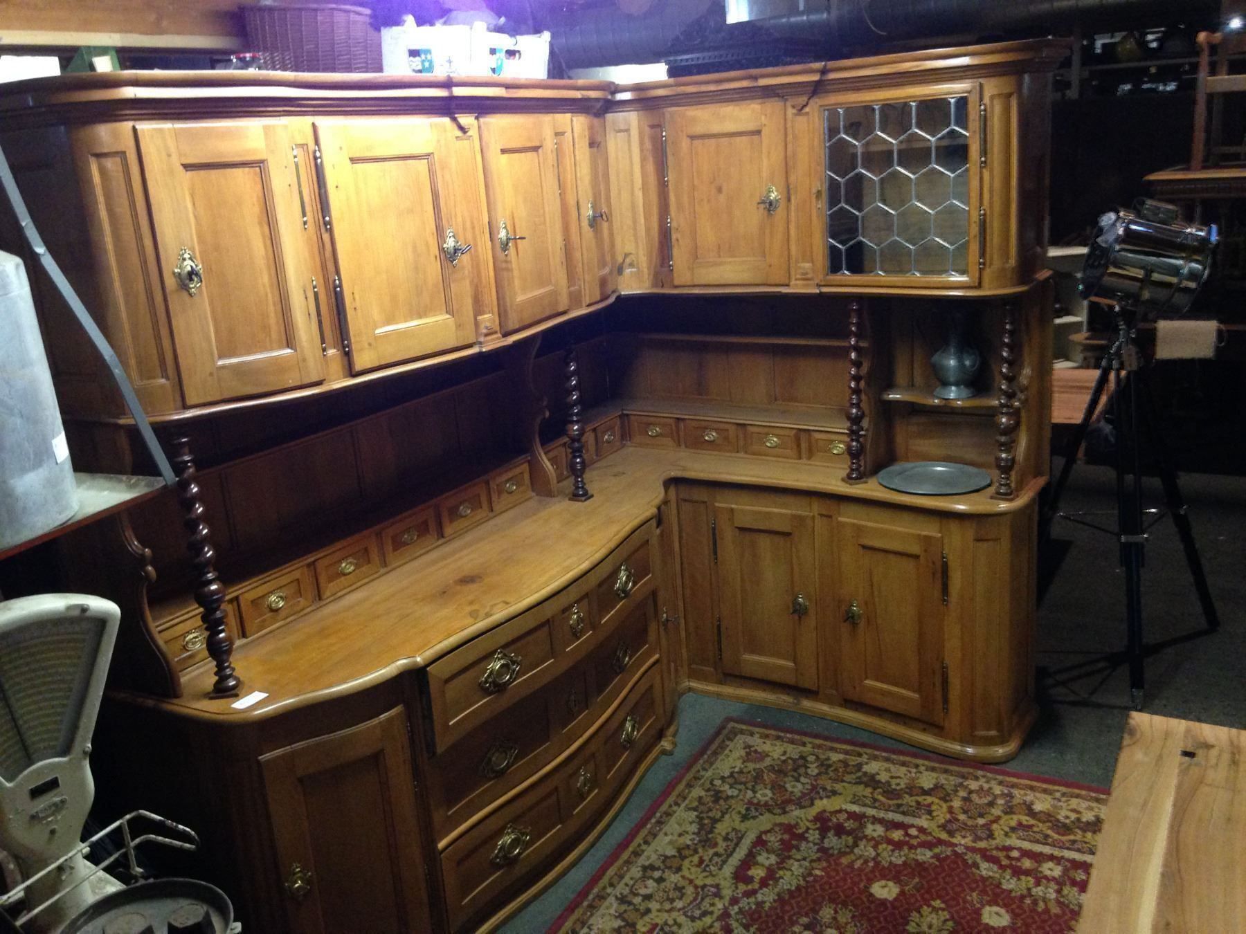 Credenze: Buffet Biedermeier Kirschbaum Weinkeller – Usato da Koblenz venduto da Kbaldinger
