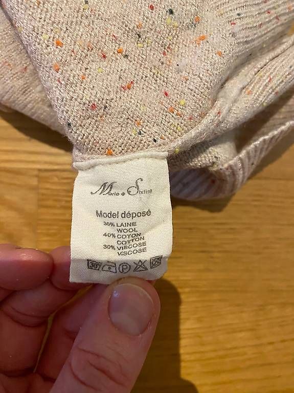 Maglioni & Felpe: Feinstrick Pullover, beige meliert, Grösse M, Herbst 🍂 – Usato da Bern venduto da nadjaz 4