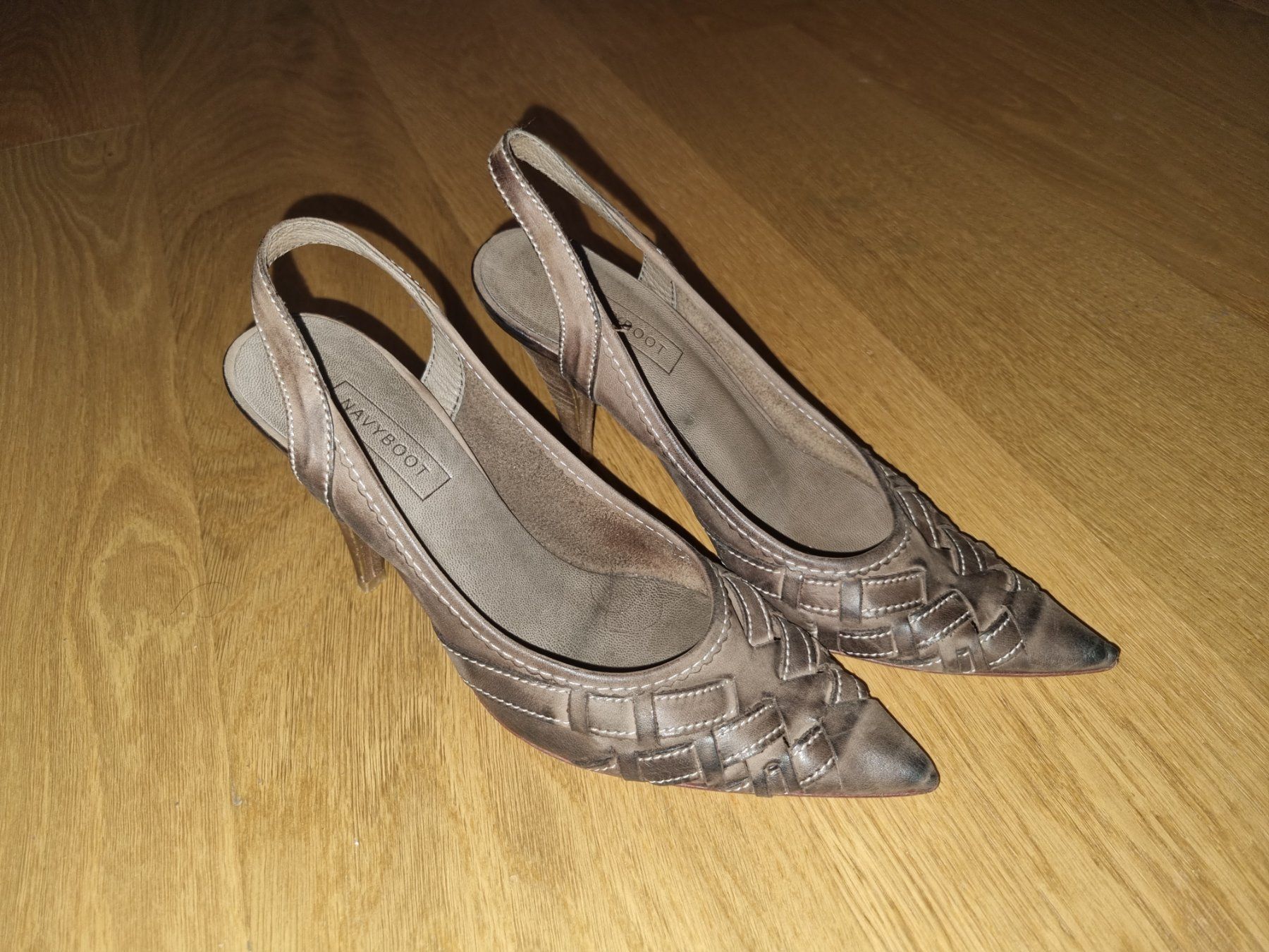 Navyboot Scarpe da donna: Navyboot Slingbacks braun Gr. 36 – Usato da Winterthur venduto da Dentsdelion