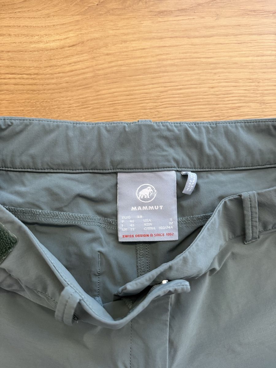 Mammut Pantaloni: kurze Wanderhose, Mammut, Grösse M – Usato da Appenzell venduto da mar_6bpw 2