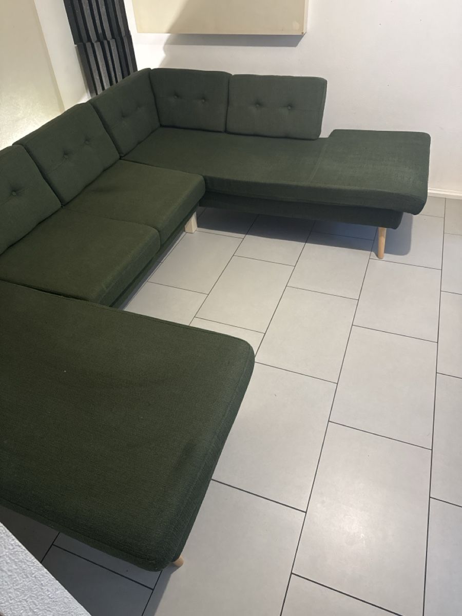 Divani: Beliani Sofa mit zwei Liegen und Mittel Hocker – Usato da Zürich venduto da 44sensation44 4