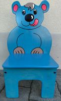 Kindermöbel / Stuhl Bär blau