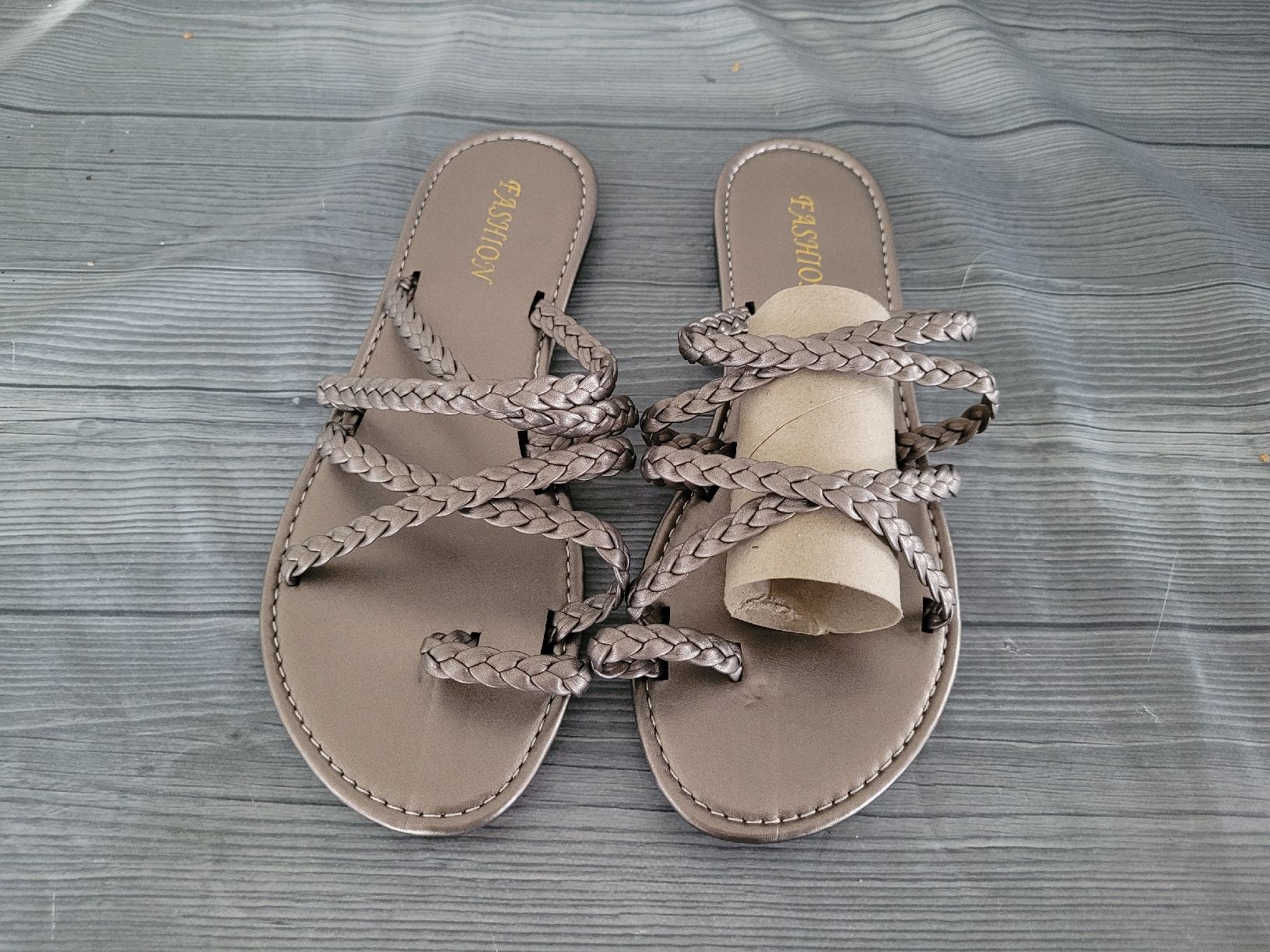 Damenschuhe: Sommer Sandalen, Schlupfsandale 39 – Neu (gemäss Beschreibung) aus Niederbuchsiten von klengyel 3