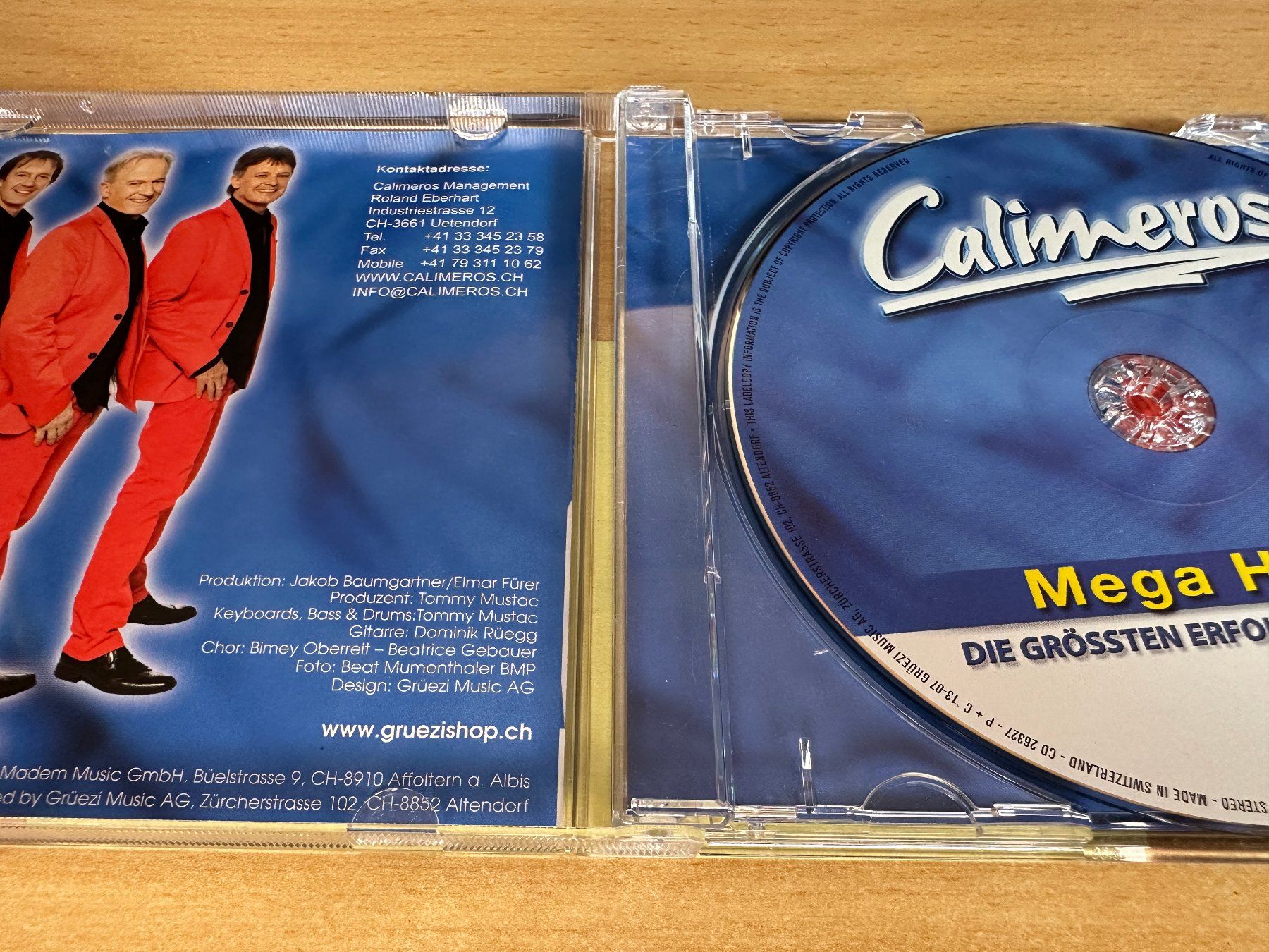 CD: Calimeros - Mega Hit MiX - Die Grössten Erfolge – Usato da Rikon im Tösstal venduto da Alpenmutz 2