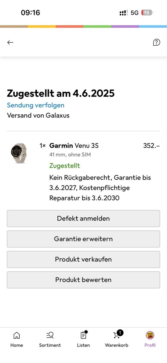 Garmin Smartwatch: Garmin Venu 3s – Gebraucht aus Wangen ZH von Lumei89 4