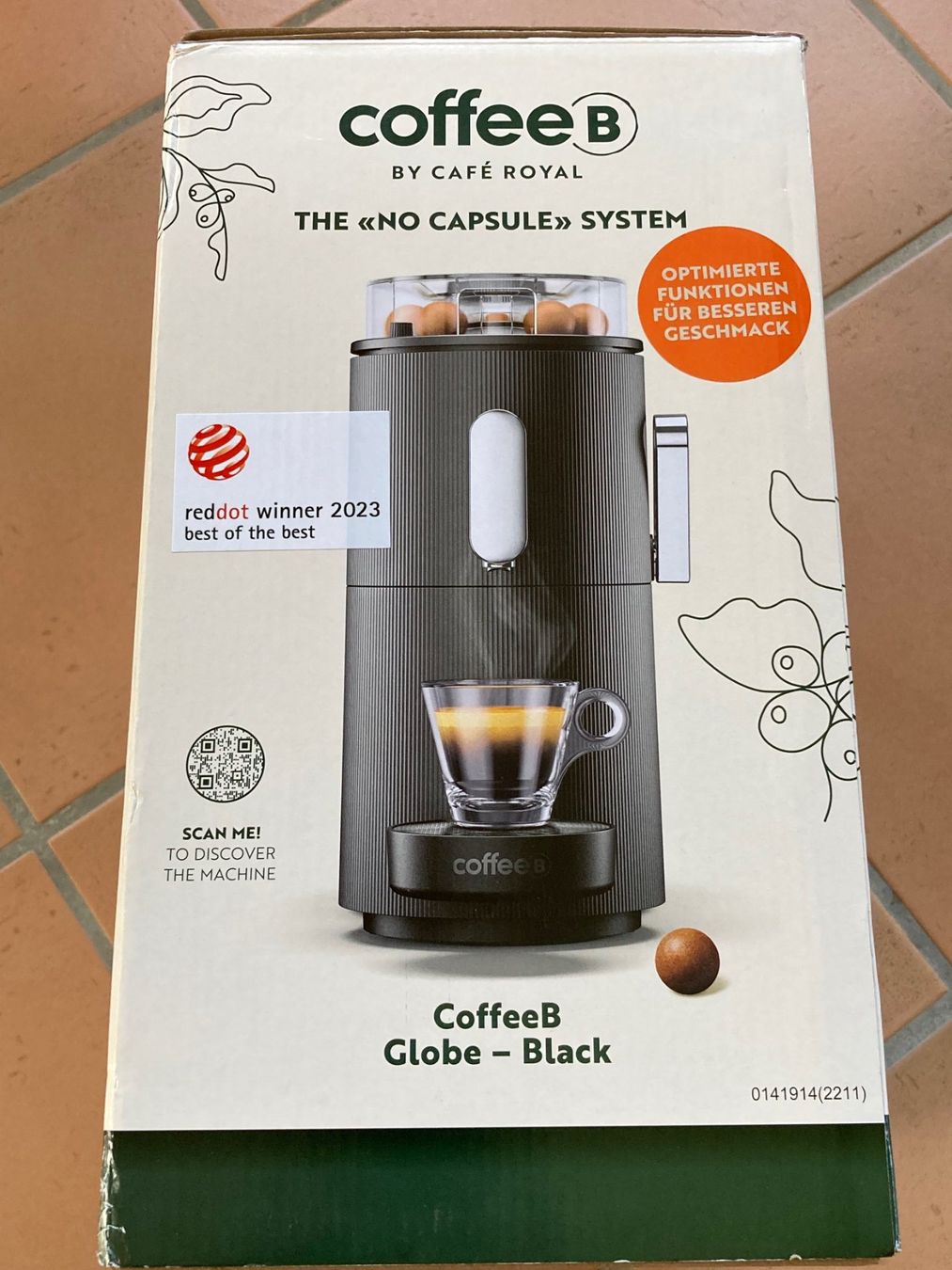 Coffee B Macchine per caffè & Macchine per espresso: Kaffeemaschine Coffee B Globe – Nuovo e nell'imballaggio originale da Appenzell Meister. venduto da Brandfuchs1 1