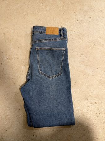 Bershka Super High Waist Skinny Jeans