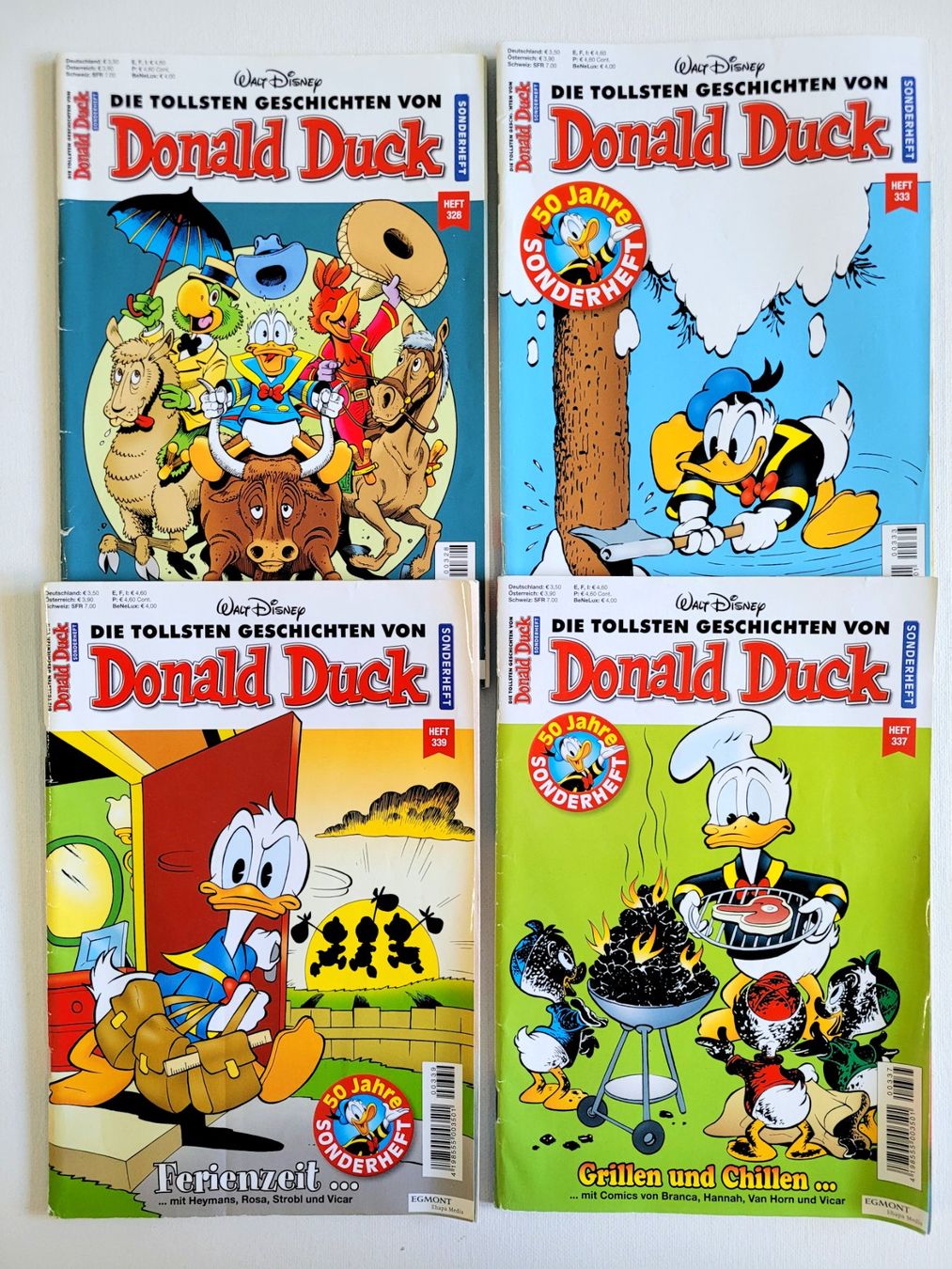 Fumetti: 4 Donald Duck Sonderhefte – Usato da Schöftland venduto da huair