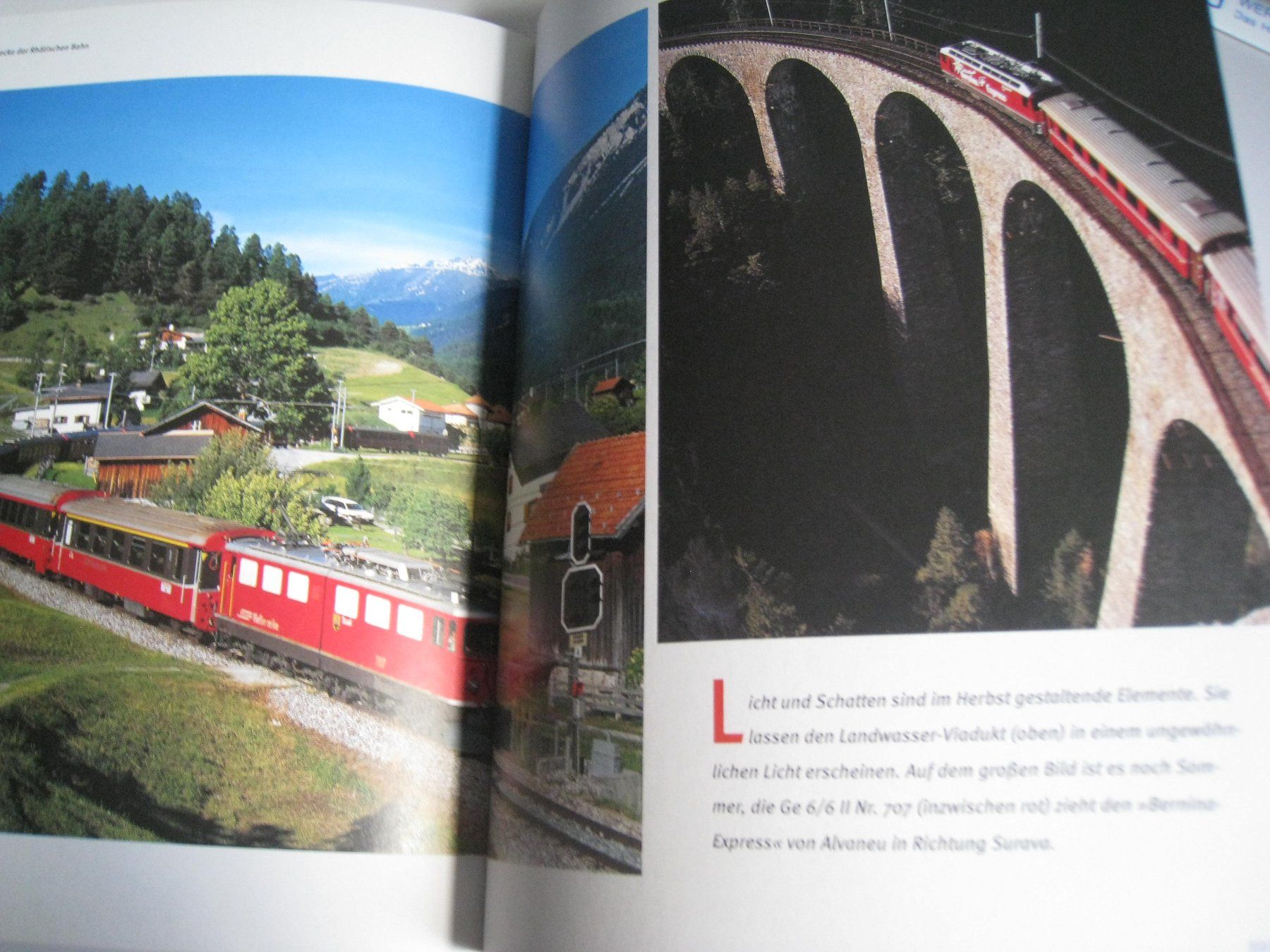 Libri: Der Glacier - Express, St. Moritz - Zermatt, GeraMond-Verlag – Usato da Buchs ZH venduto da swiss-train 8
