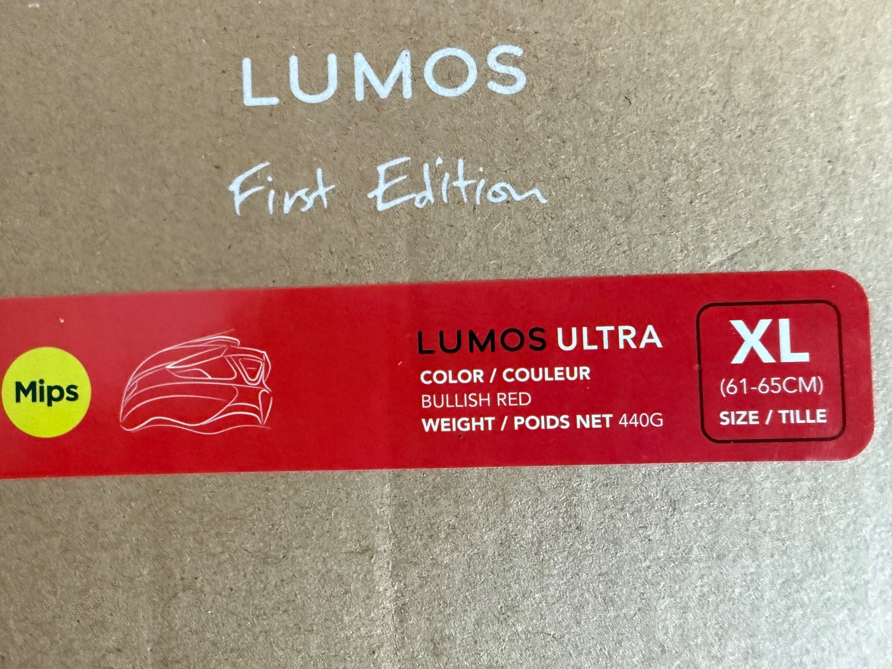 Caschi: LUMOS Fahrradhelm rot – Nuovo e nell'imballaggio originale da Basel venduto da festfix