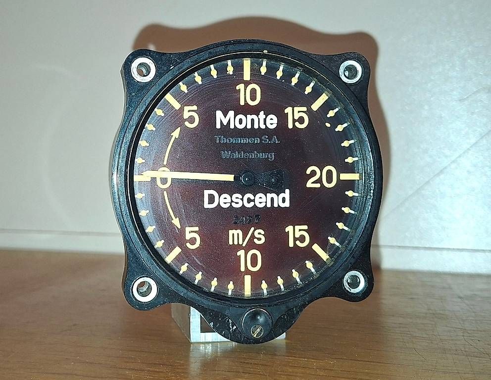 Misurare: Flugzeuginstrument: Variometer für Morane, C-36, P-2 – Usato da Effretikon venduto da RR-Griffon