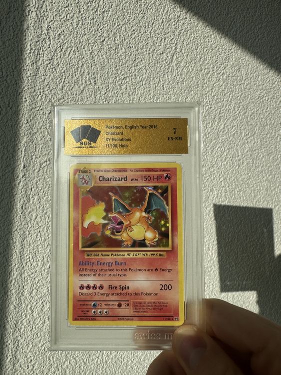 Mind. 100.- Wert! Charizard XY Evolution Holo (Neu und originalverpackt ...
