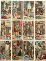 Suchard - Serie von 12 Chromobilder / Anciennes chromos 1907