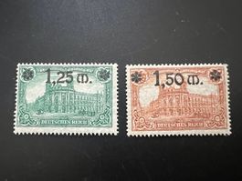 Deutsches Reich 1920  MiNr. 119-117 *   (4996)