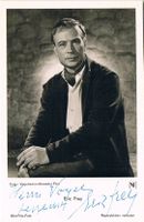 Erik Frey 1908-88 Autogramm Vintage Foto 9x14cm