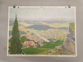 Schulwandbild 77 Blick über das bernische Mittelland
