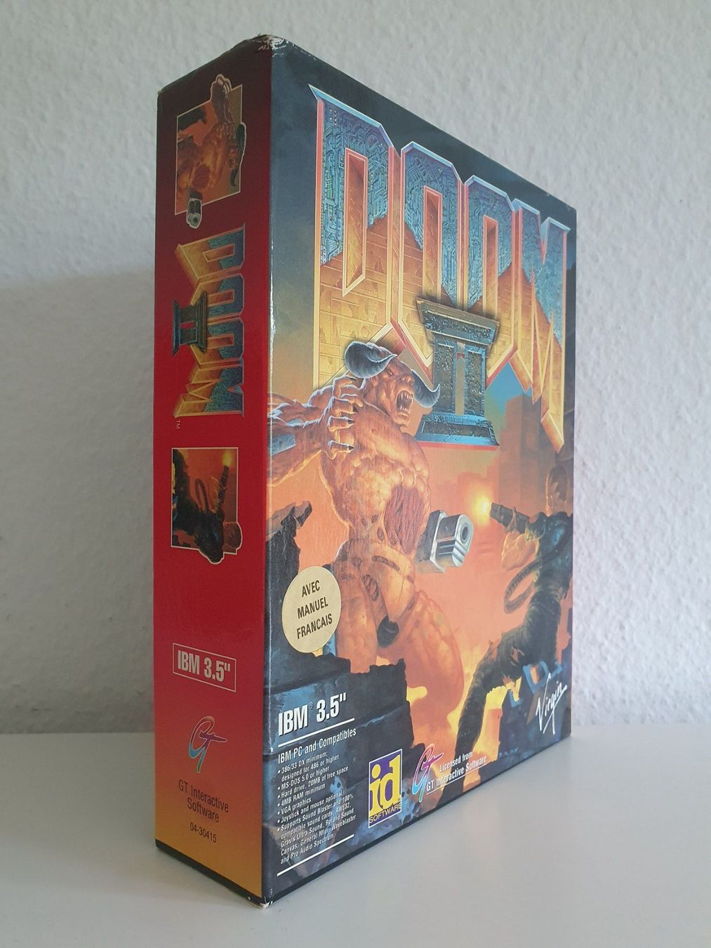 Jeux: PC Game Doom II / Doom 2 (1994) Big Box Français – D'occasion à Greifensee par perfectioN88