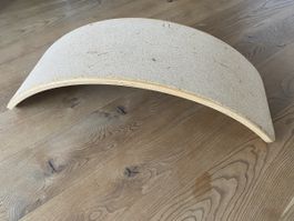 Balanceboard/Wobbelboard aus Kork und Holz, Zustand gut