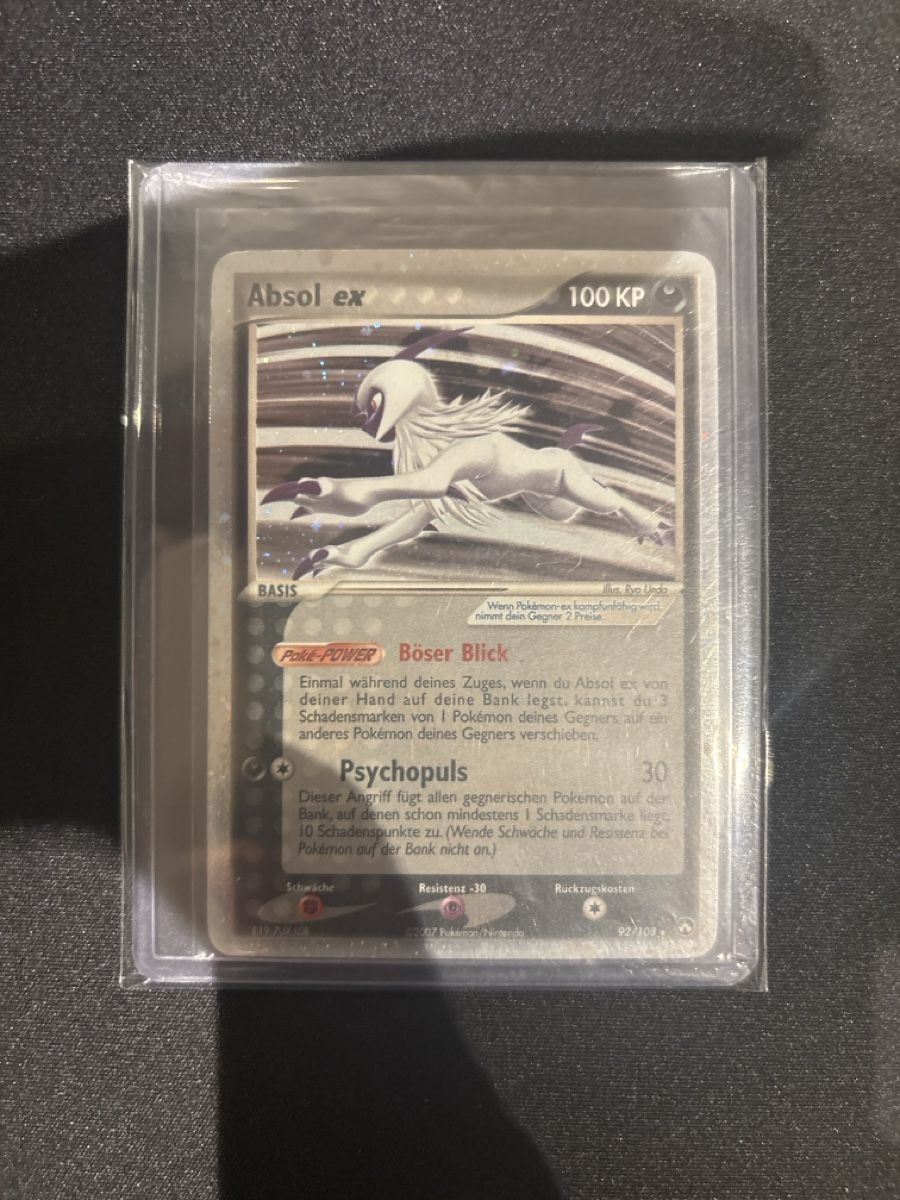 Pokémon Sammelbilder & Trading cards: Pokémon Karte Absol EX Power Keepers – Gebraucht aus Anglikon von raf_7sml