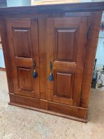 Antiker kleiner Barockschrank um 1840 Kirschbaum