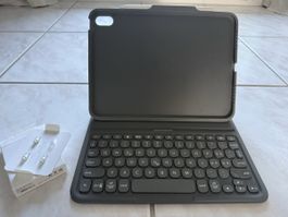 Apple Pencil und Tastatur-Case für iPad Air 4. Generation