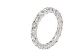 Alliance Ring mit 19 Brillanten ca. 2.0ct Grösse 53 *S4344