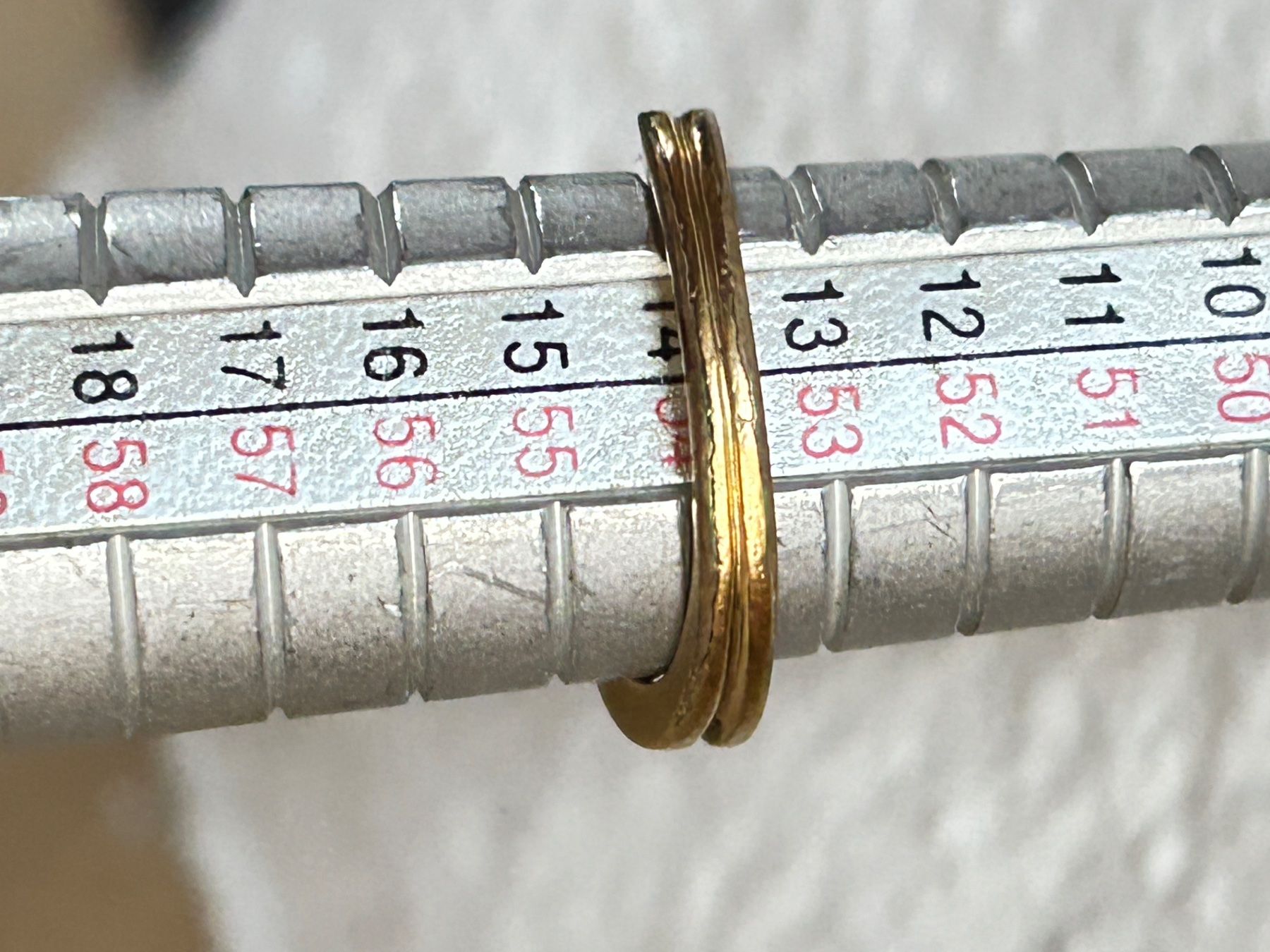 Pierre Lang Ringe: Pierre Lang ring TWINS 54 – Gebraucht aus Laufen von belleskulptur 8