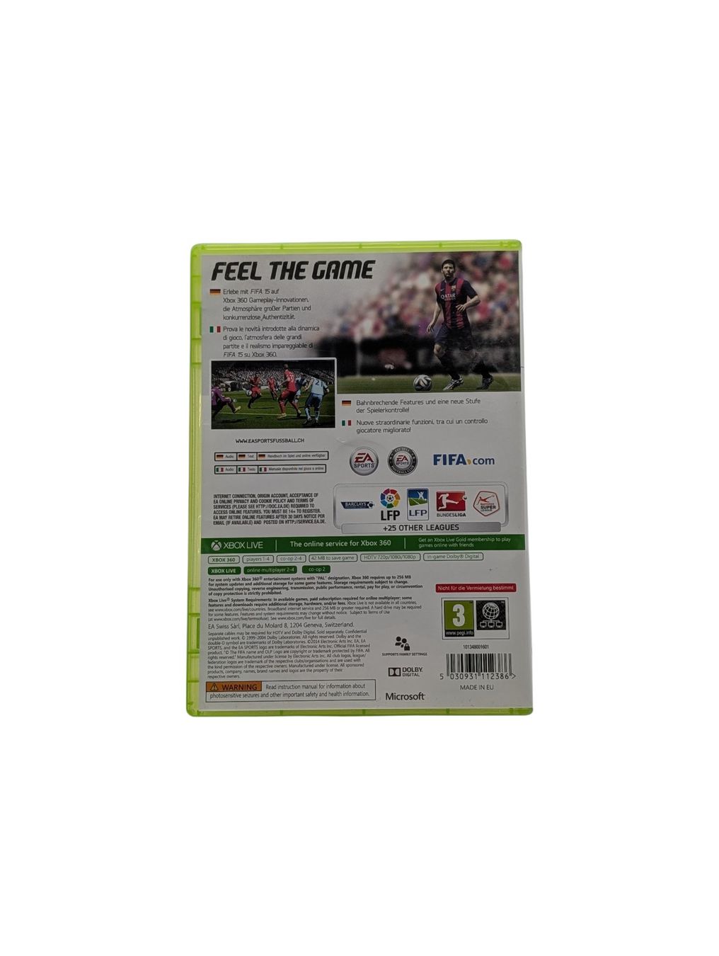 Microsoft Spiele: FIFA 15 Xbox 360 – Gebraucht aus Domat/Ems von IsseldorsShop 1