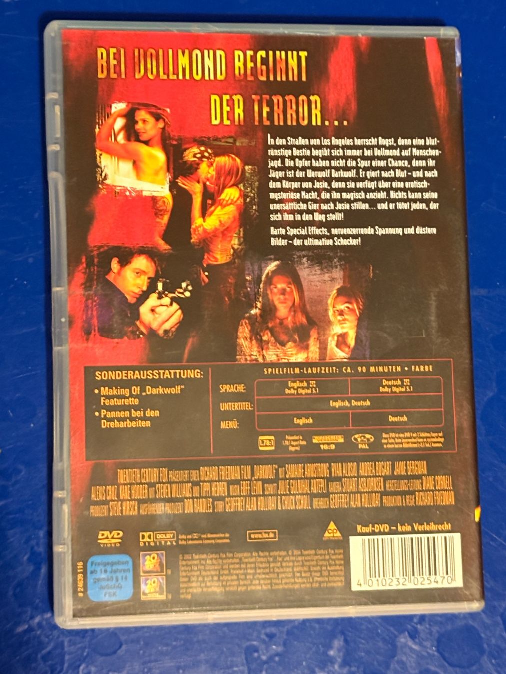 Tous les DVDs: Darkwolf DVD (18395) – D'occasion à Spreitenbach par SwissTradeMan 1