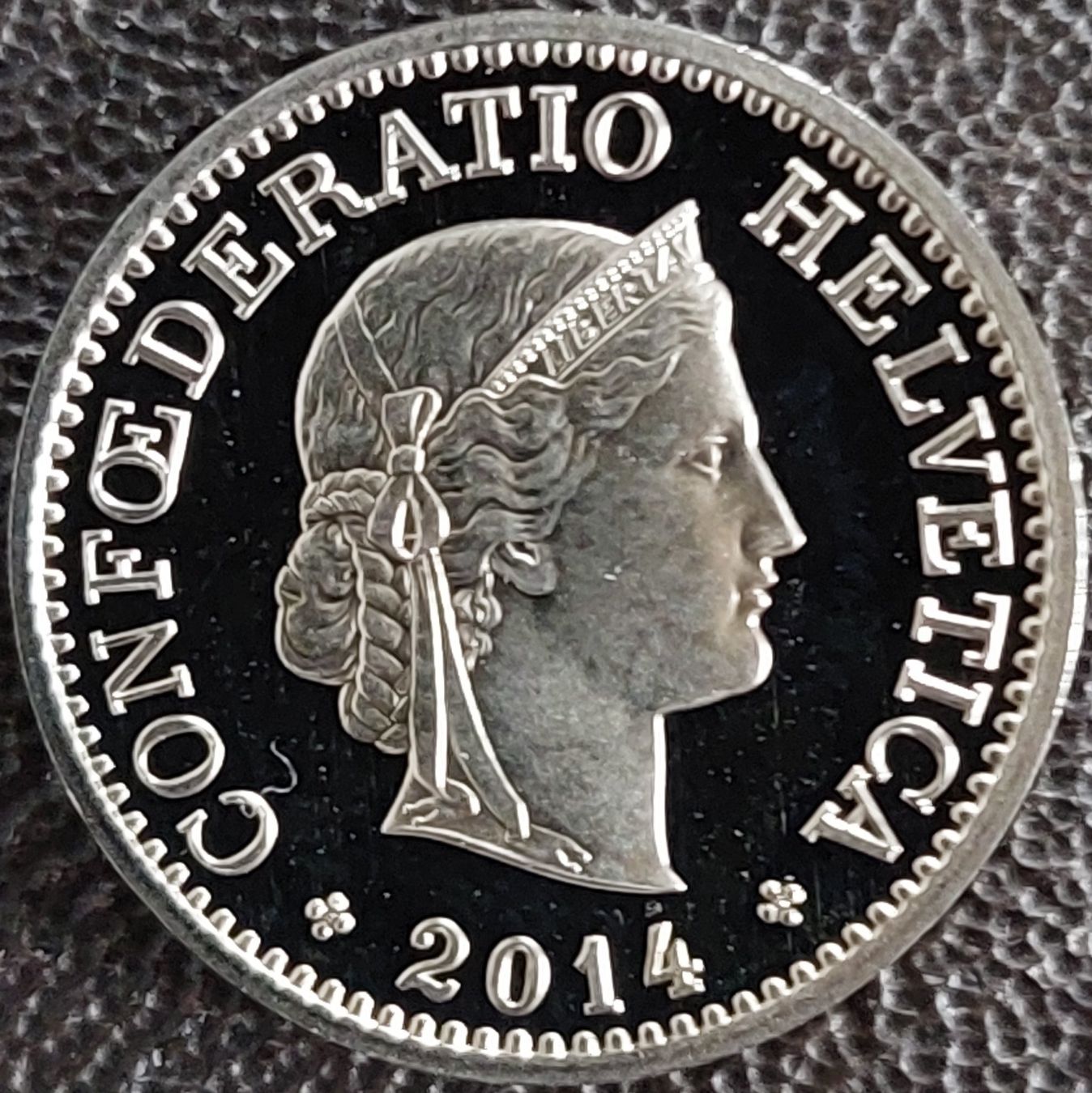 Tutti le monete: 10 Rappen 2014 stgl. / aus Münzsatz – Nuovo (secondo la descrizione) da Arch venduto da coinsandmore