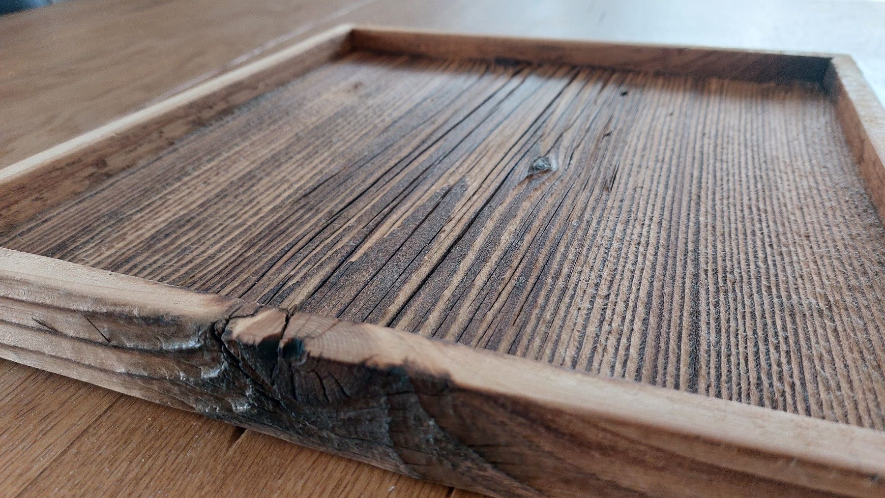 Tutte le decorazioni: Verschiedene Tablette aus schönen Altholzbrettern – Nuovo e nell'imballaggio originale da Egnach venduto da Oldwoodstyle 3