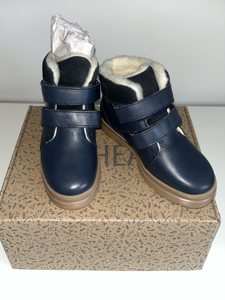 Wheat Scarpe da uomo: Warme Schuhe Wheat Gr.32 Leder – Nuovo e nell'imballaggio originale da Meilen venduto da Exclusive00
