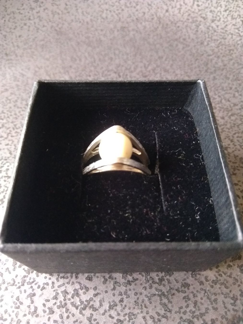 Ringe: Besonderer Silberring mit Kugel aus Bein Feines Design! – Gebraucht aus Luzern von _gluecksfund_ 3