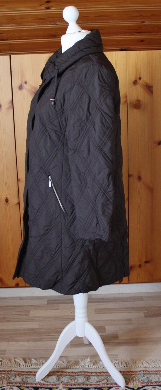 Basler Cappotti: Mantel Steppmantel BASLER braun Gr. 44 – Usato da Flüelen venduto da Diversicum-Textil 1