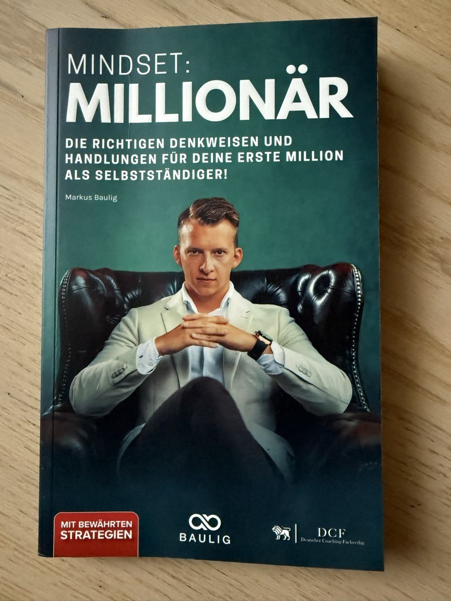 Bücher: Buch Mindset Millionär von Markus Baulig – Gebraucht aus Buch am Irchel von Sweetharth
