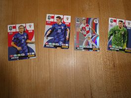 Panini Adrenalyn WM 2026: 4 Karten Kroation