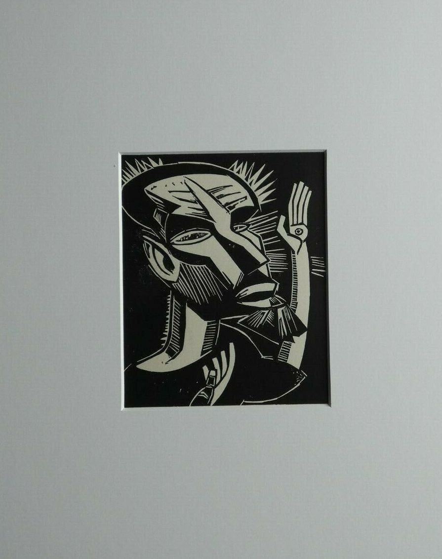Xilografie: Karl Schmidt-Rottluff 2 Holzschnitte – Usato da Nennigkofen venduto da juhit 2