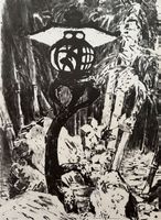 KLAUS BRUNNER LITHOGRAPHIE SIGNIERT NUMMERIERT