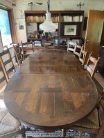 Grande table en chêne massif