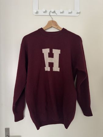 Harvard H Wool Sweater