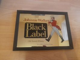 Johnnie Walker Black Label Spiegel Bar Deko