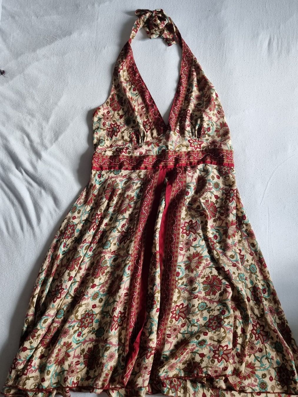Robes: Sommerkleid aus Spanien, Seide Gr.S – Neuf (Voir description) à Balgach par priska2885 2