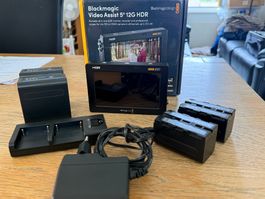 BlackMagic Video Assist 5" 12G HDR (parfait état)