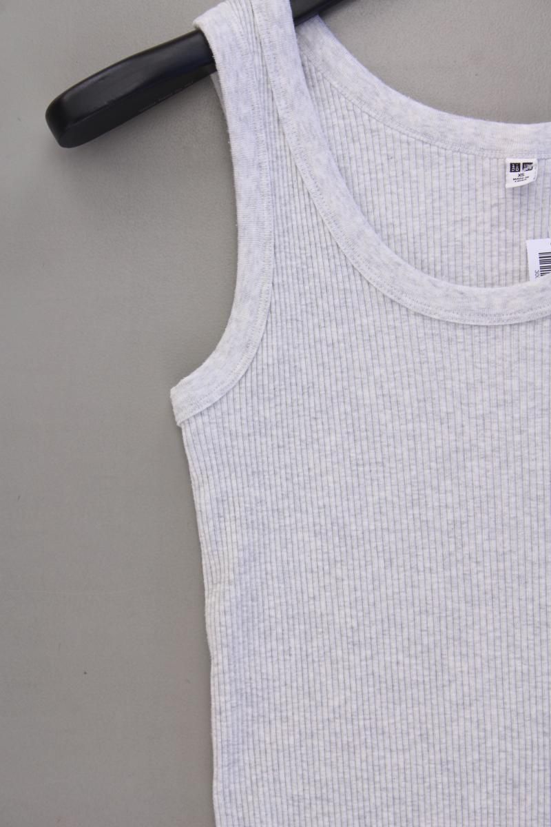 Top: Uniqlo Trägertop Gr. XS grau – Usato da Neustadt an der Waldnaab venduto da SecondLifeFashion 2